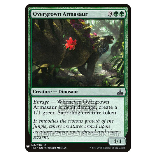 Magic The Gathering - Mystery - Overgrown Armasaur - 1285/1694