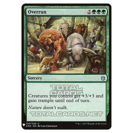 Magic The Gathering - Mystery - Overrun - 1287/1694