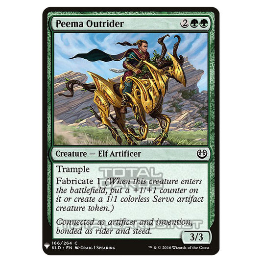 Magic The Gathering - Mystery - Peema Outrider - 1289/1694