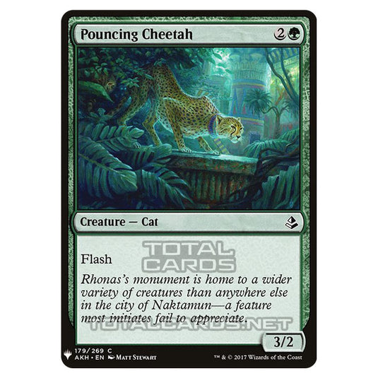 Magic The Gathering - Mystery - Pouncing Cheetah - 1296/1694