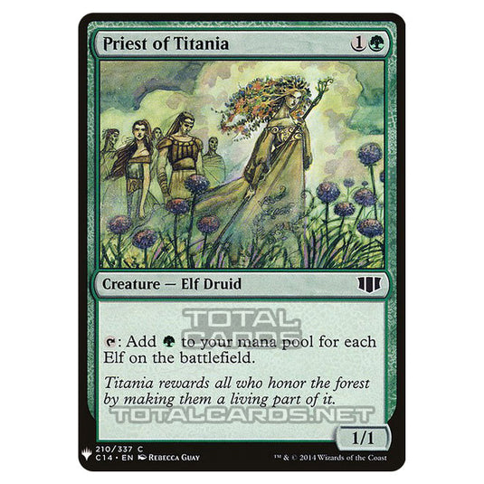 Magic The Gathering - Mystery - Priest of Titania - 1299/1694