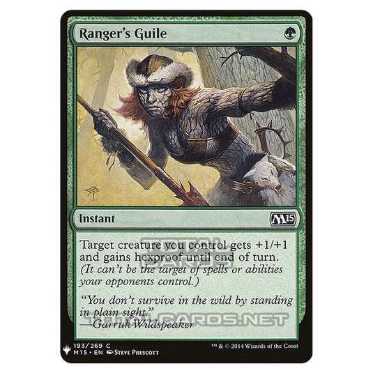 Magic The Gathering - Mystery - Ranger's Guile - 1305/1694