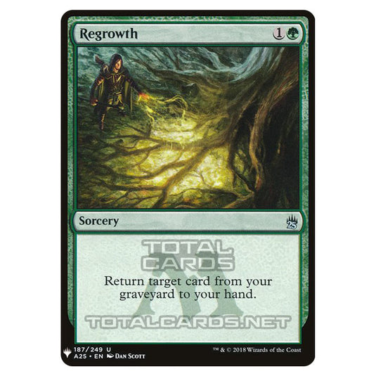 Magic The Gathering - Mystery - Regrowth - 1309/1694