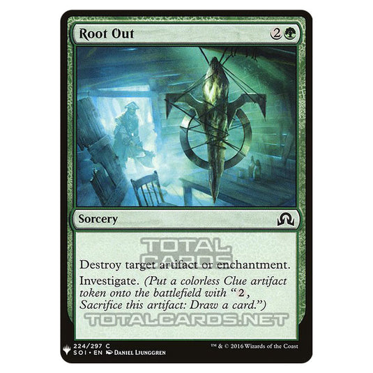 Magic The Gathering - Mystery - Root Out - 1317/1694