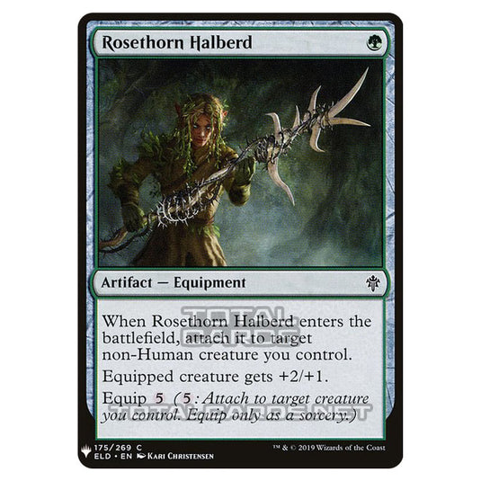 Magic The Gathering - Mystery - Rosethorn Halberd - 1319/1694