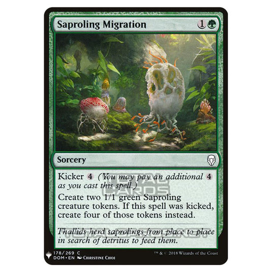 Magic The Gathering - Mystery - Saproling Migration - 1323/1694