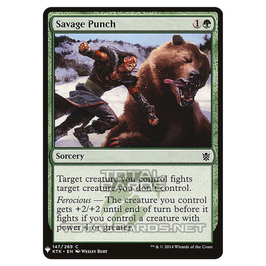 Magic The Gathering - Mystery - Savage Punch - 1324/1694