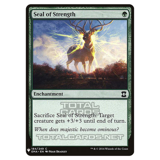 Magic The Gathering - Mystery - Seal of Strength - 1326/1694