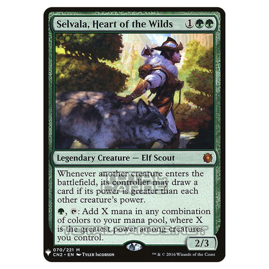 Magic The Gathering - Mystery - Selvala, Heart of the Wilds - 1330/1694