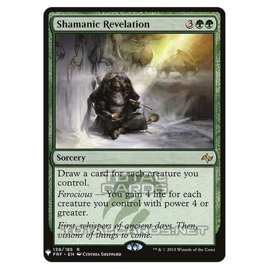 Magic The Gathering - Mystery - Shamanic Revelation - 1331/1694