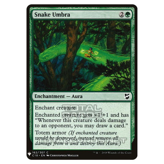 Magic The Gathering - Mystery - Snake Umbra - 1336/1694