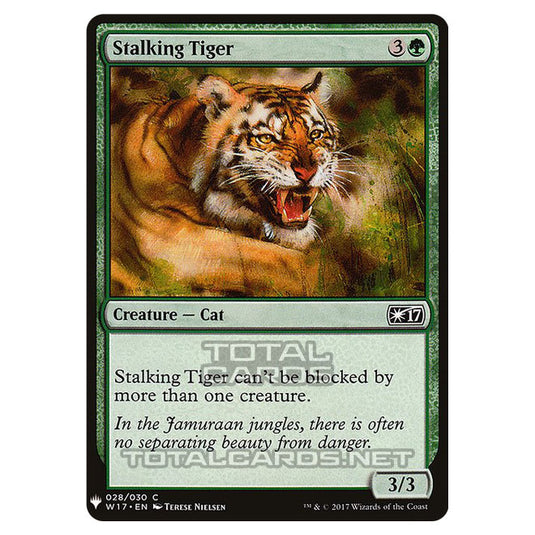 Magic The Gathering - Mystery - Stalking Tiger - 1341/1694