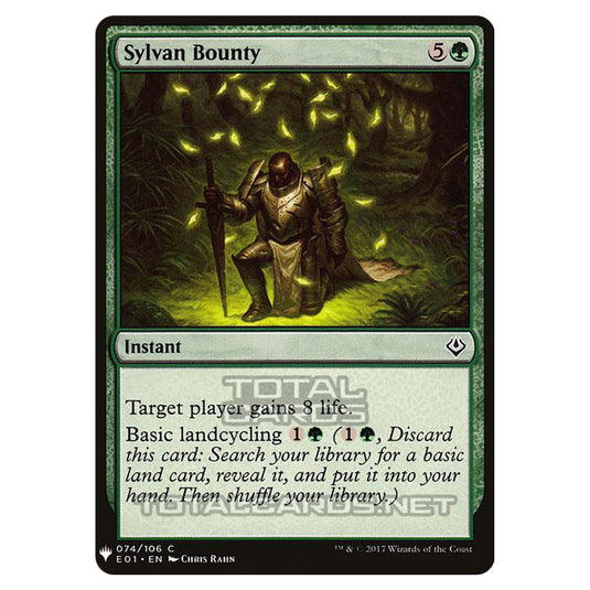 Magic The Gathering - Mystery - Sylvan Bounty - 1344/1694