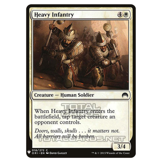 Magic The Gathering - Mystery - Heavy Infantry - 135/1694