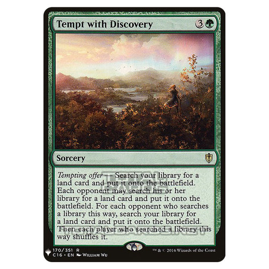 Magic The Gathering - Mystery - Tempt with Discovery - 1350/1694