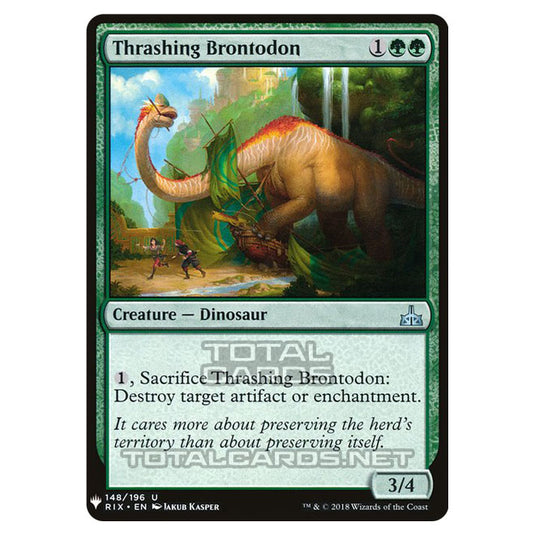 Magic The Gathering - Mystery - Thrashing Brontodon - 1356/1694