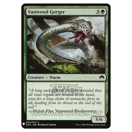 Magic The Gathering - Mystery - Vastwood Gorger - 1366/1694