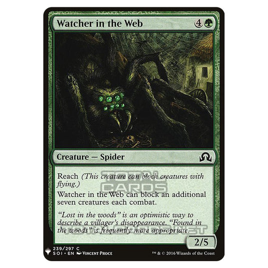 Magic The Gathering - Mystery - Watcher in the Web - 1369/1694