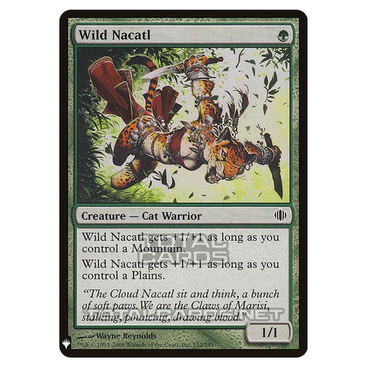 Magic The Gathering - Mystery - Wild Nacatl - 1373/1694