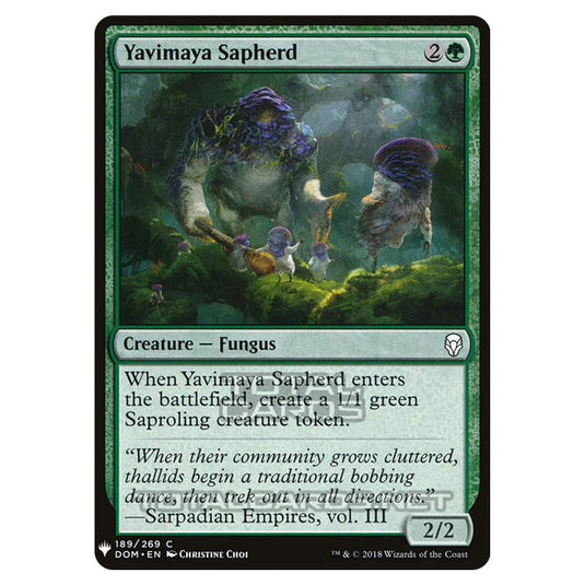 Magic The Gathering - Mystery - Yavimaya Sapherd - 1380/1694