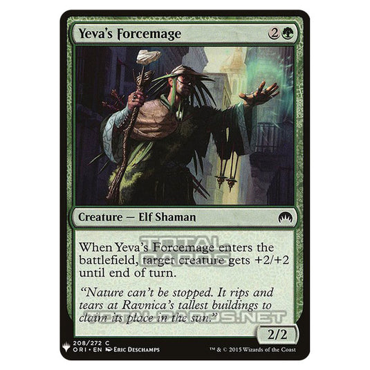 Magic The Gathering - Mystery - Yeva's Forcemage - 1381/1694