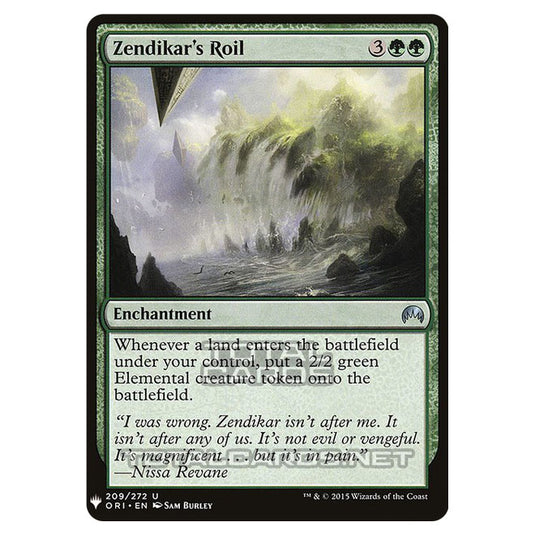 Magic The Gathering - Mystery - Zendikar's Roil - 1382/1694