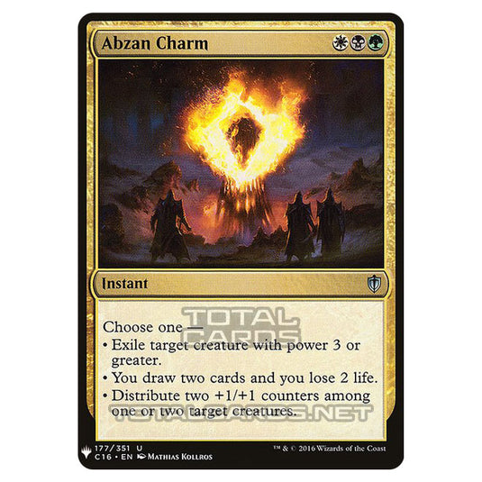 Magic The Gathering - Mystery - Abzan Charm - 1383/1694