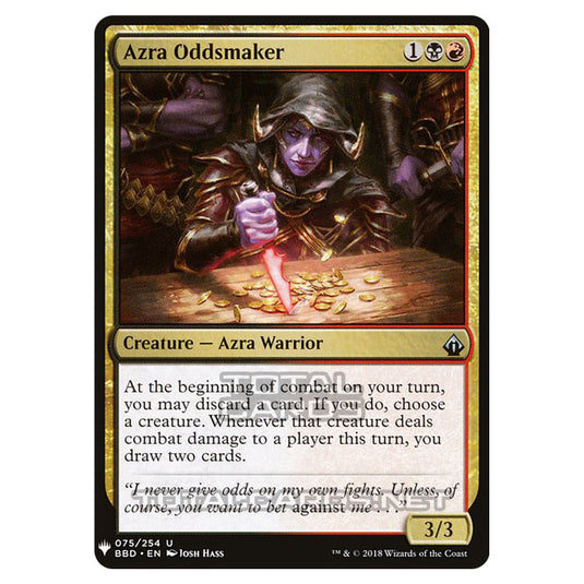 Magic The Gathering - Mystery - Azra Oddsmaker - 1394/1694