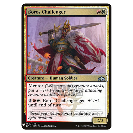 Magic The Gathering - Mystery - Boros Challenger - 1403/1694