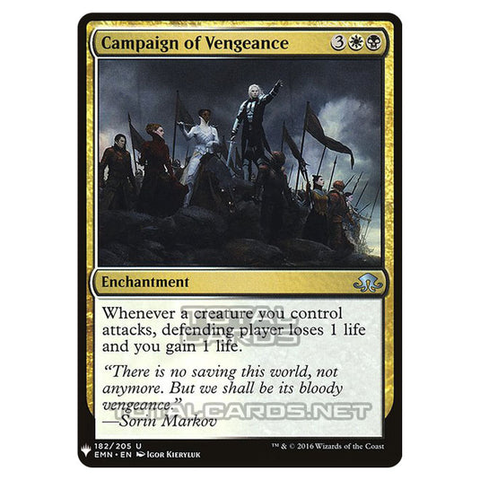 Magic The Gathering - Mystery - Campaign of Vengeance - 1406/1694