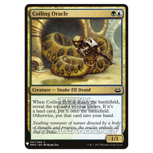 Magic The Gathering - Mystery - Coiling Oracle - 1409/1694