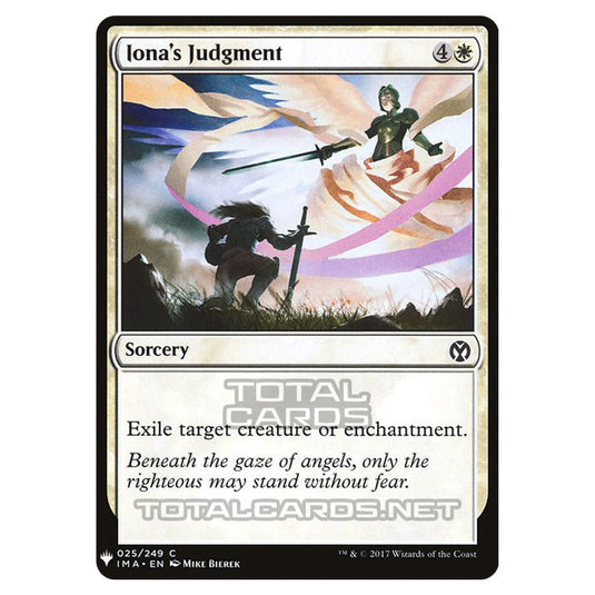 Magic The Gathering - Mystery - Iona's Judgment - 142/1694