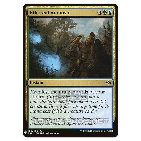 Magic The Gathering - Mystery - Ethereal Ambush - 1423/1694