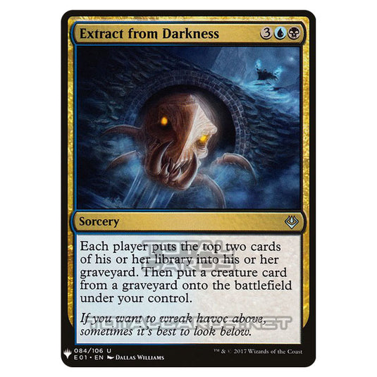 Magic The Gathering - Mystery - Extract from Darkness - 1424/1694