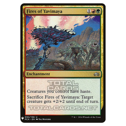 Magic The Gathering - Mystery - Fires of Yavimaya - 1425/1694