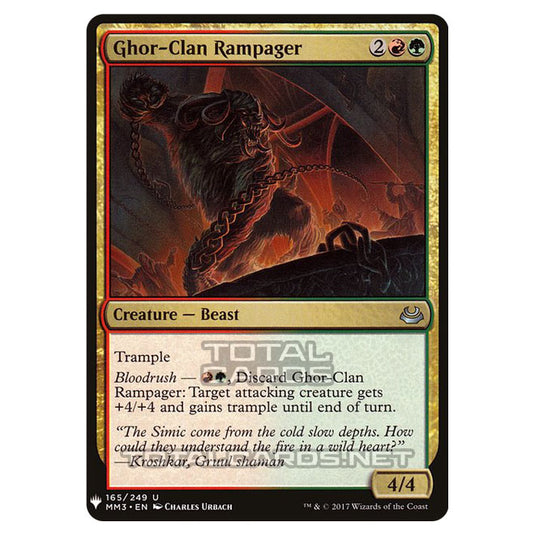 Magic The Gathering - Mystery - Ghor-Clan Rampager - 1429/1694