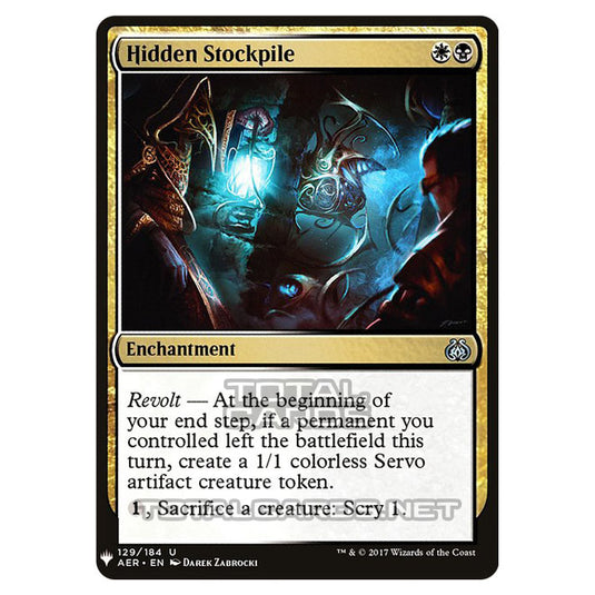 Magic The Gathering - Mystery - Hidden Stockpile - 1435/1694