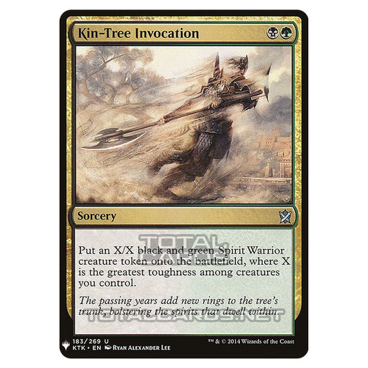 Magic The Gathering - Mystery - Kin-Tree Invocation - 1442/1694