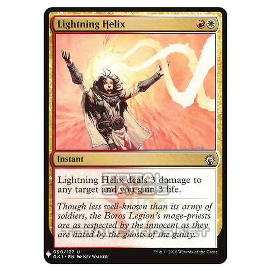 Magic The Gathering - Mystery - Lightning Helix - 1448/1694