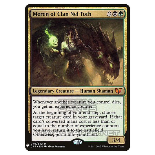 Magic The Gathering - Mystery - Meren of Clan Nel Toth - 1455/1694