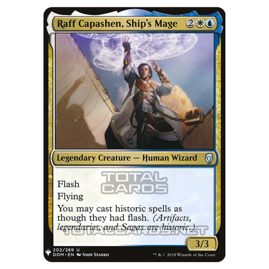 Magic The Gathering - Mystery - Raff Capashen, Ship's Mage - 1470/1694