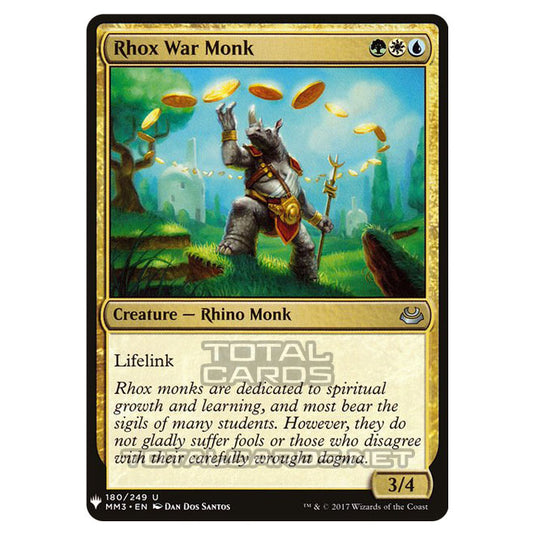 Magic The Gathering - Mystery - Rhox War Monk - 1474/1694