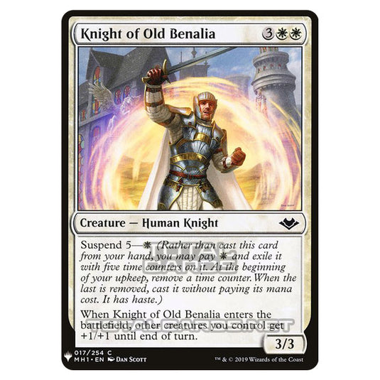 Magic The Gathering - Mystery - Knight of Old Benalia - 147/1694