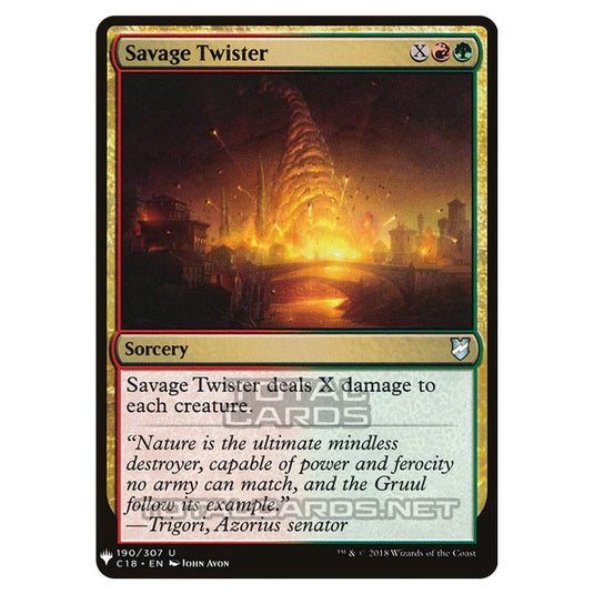 Magic The Gathering - Mystery - Savage Twister - 1481/1694