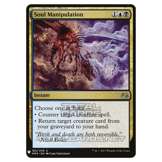 Magic The Gathering - Mystery - Soul Manipulation - 1488/1694