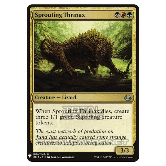 Magic The Gathering - Mystery - Sprouting Thrinax - 1489/1694