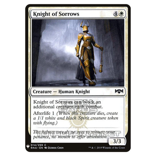 Magic The Gathering - Mystery - Knight of Sorrows - 148/1694