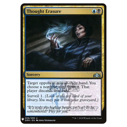 Magic The Gathering - Mystery - Thought Erasure - 1496/1694