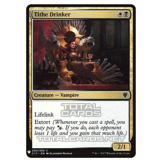 Magic The Gathering - Mystery - Tithe Drinker - 1498/1694