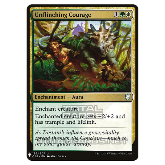 Magic The Gathering - Mystery - Unflinching Courage - 1502/1694